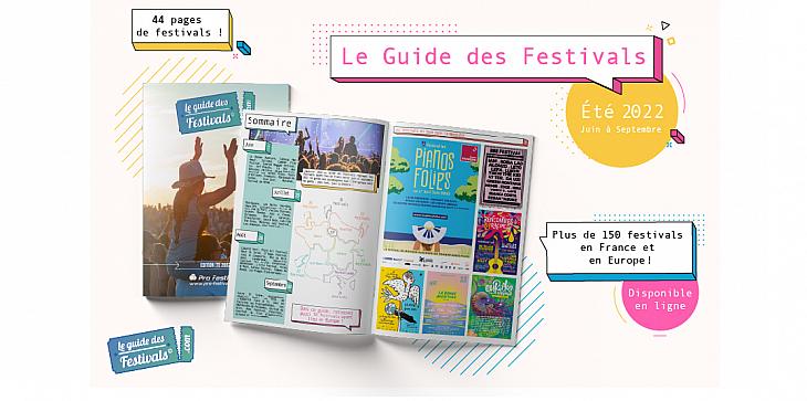 Sortie officielle du Guide des Festivals - Ete 2022