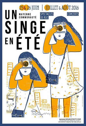 Un singe en été