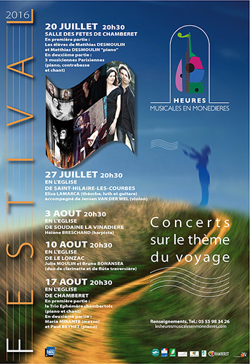 Les Heures Musicales en Monédières