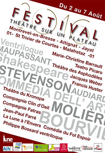 Festival Théâtre sur un Plateau