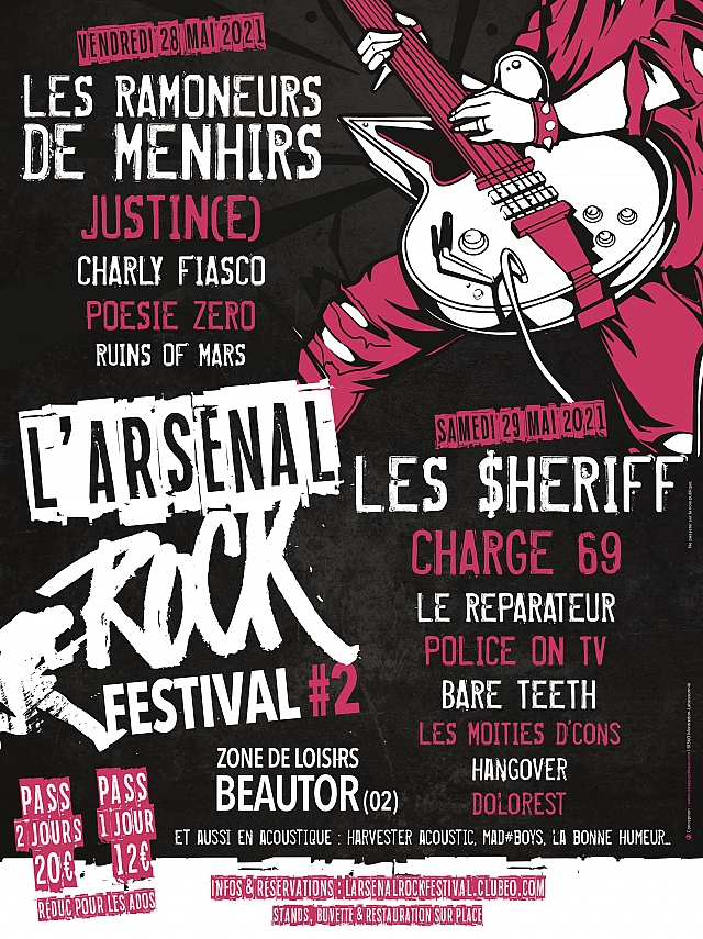 Annulé : L'Arsenal Rock Festival