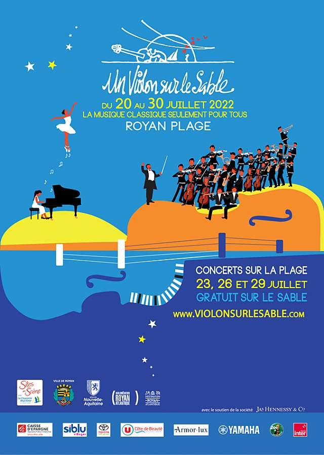 Un Violon sur le Sable